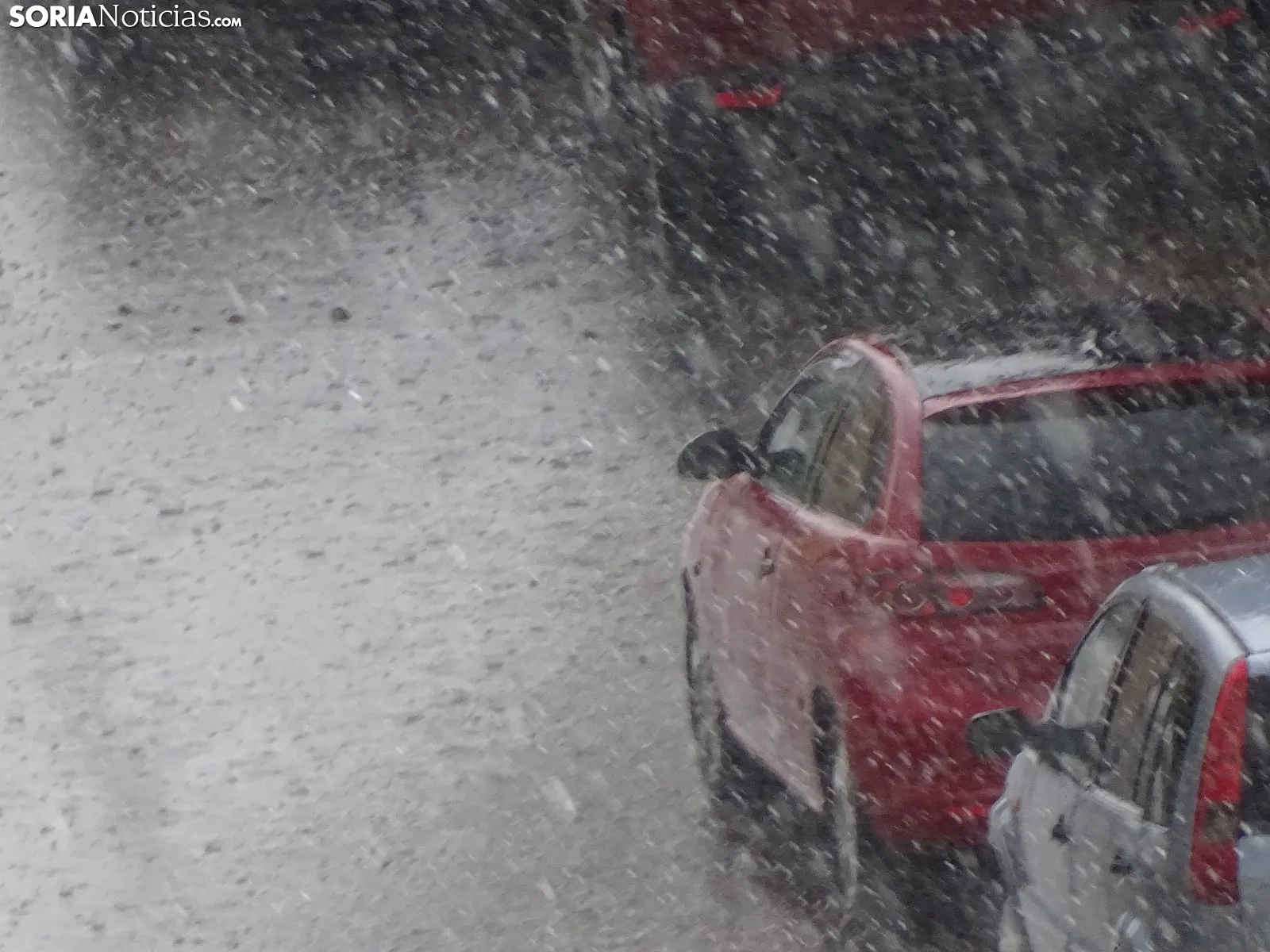 Foto 7 - El granizo vuelve con fuerza a la capital
