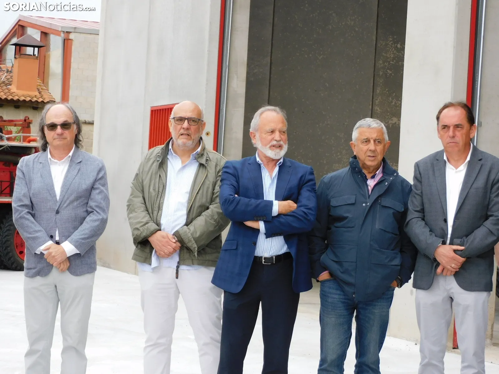 Inauguración parque de bomberos de San Leonardo de Yagúe