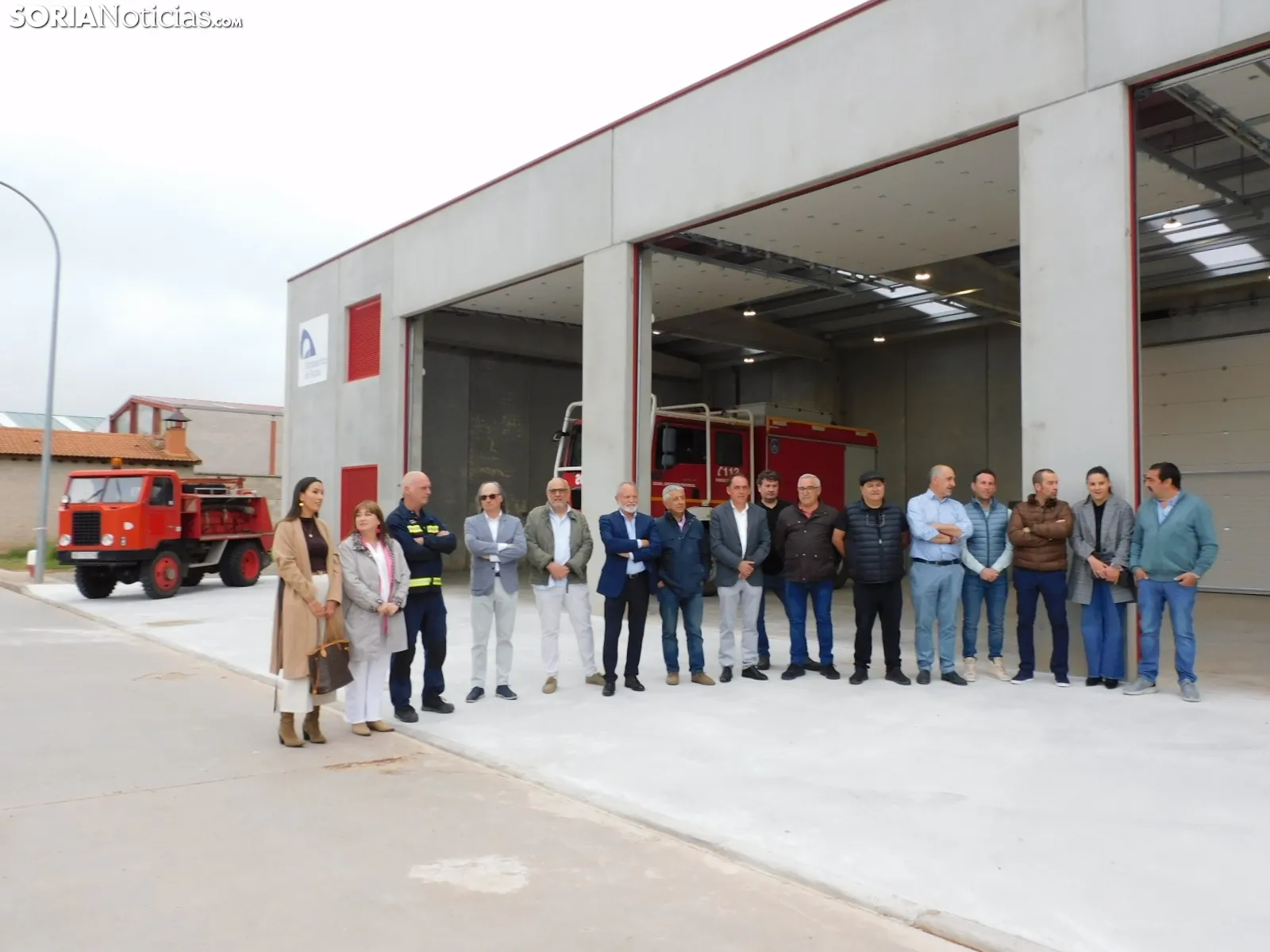 Inauguración parque de bomberos de San Leonardo de Yagúe