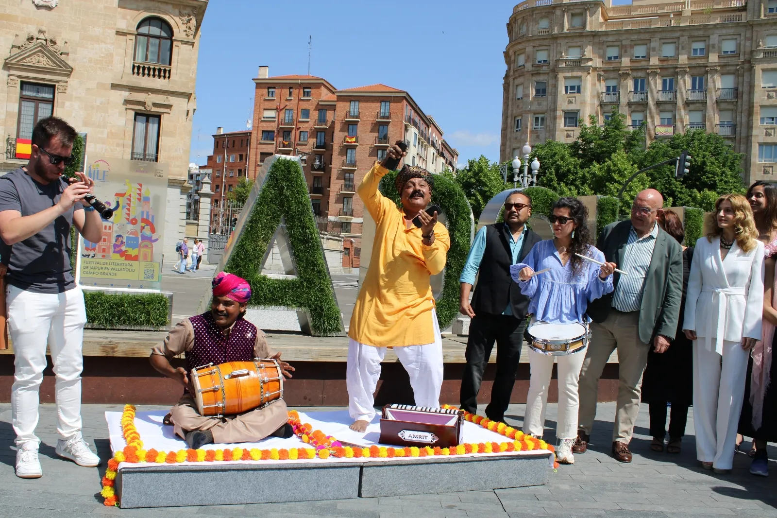 Foto 11 - V&Iacute;DEO | El Festival de Jaipur florece en la naturaleza del Campo Grande para "tender puentes" entre la India y Valladolid