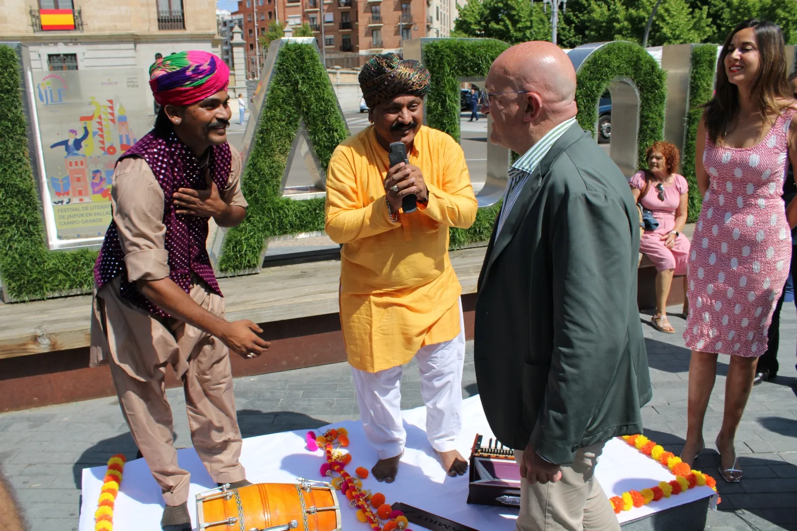 Foto 10 - V&Iacute;DEO | El Festival de Jaipur florece en la naturaleza del Campo Grande para "tender puentes" entre la India y Valladolid