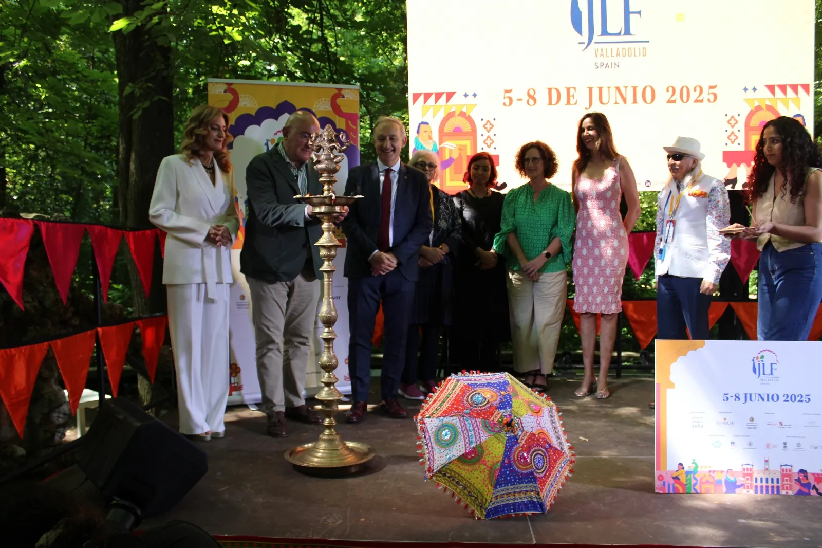 Foto 7 - V&Iacute;DEO | El Festival de Jaipur florece en la naturaleza del Campo Grande para "tender puentes" entre la India y Valladolid