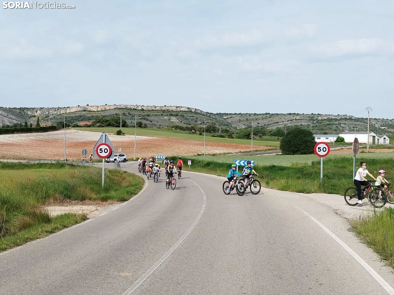 Una imagen de la jornada ciclista. /SN