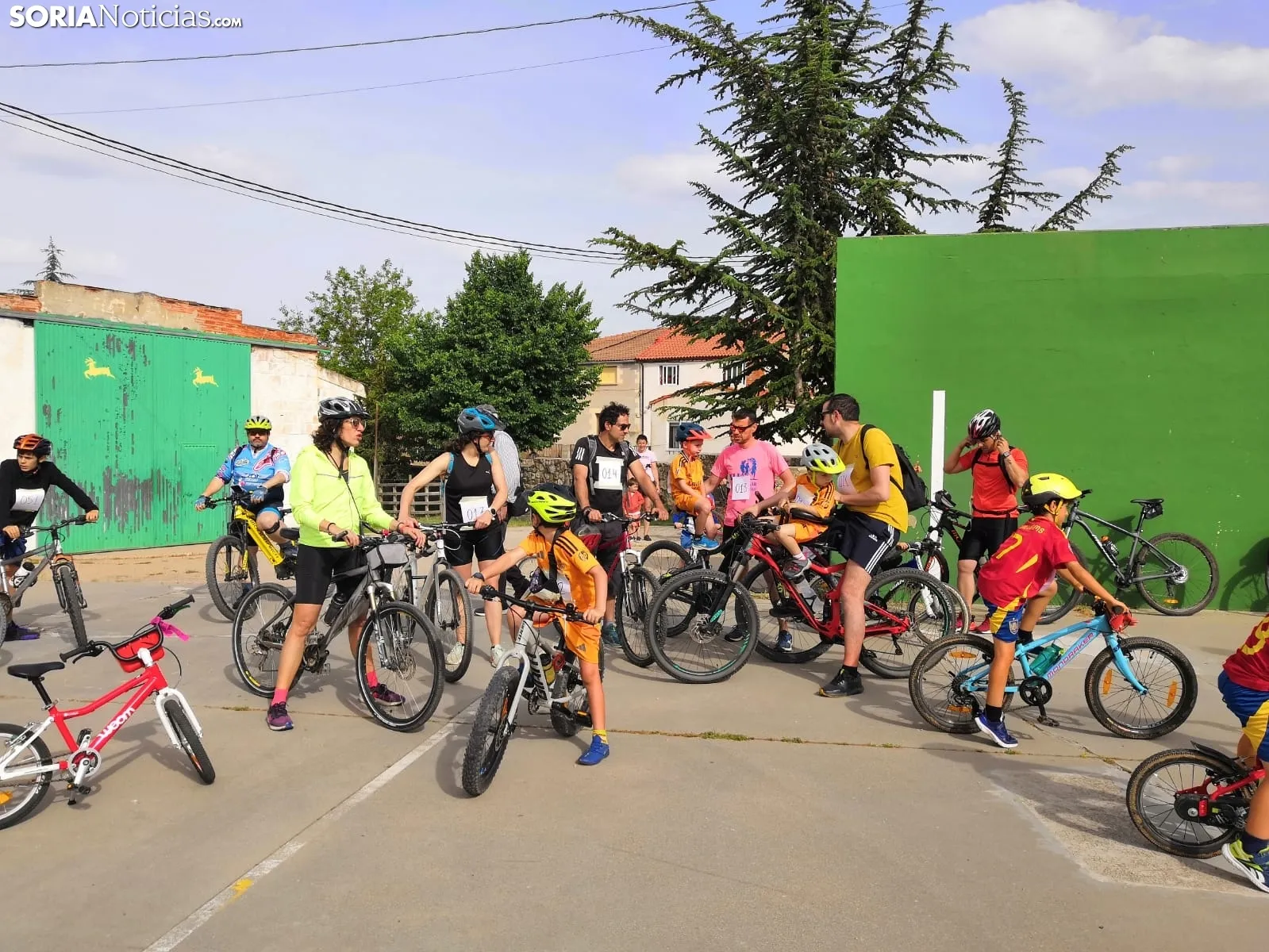 Una imagen de la jornada ciclista. /SN