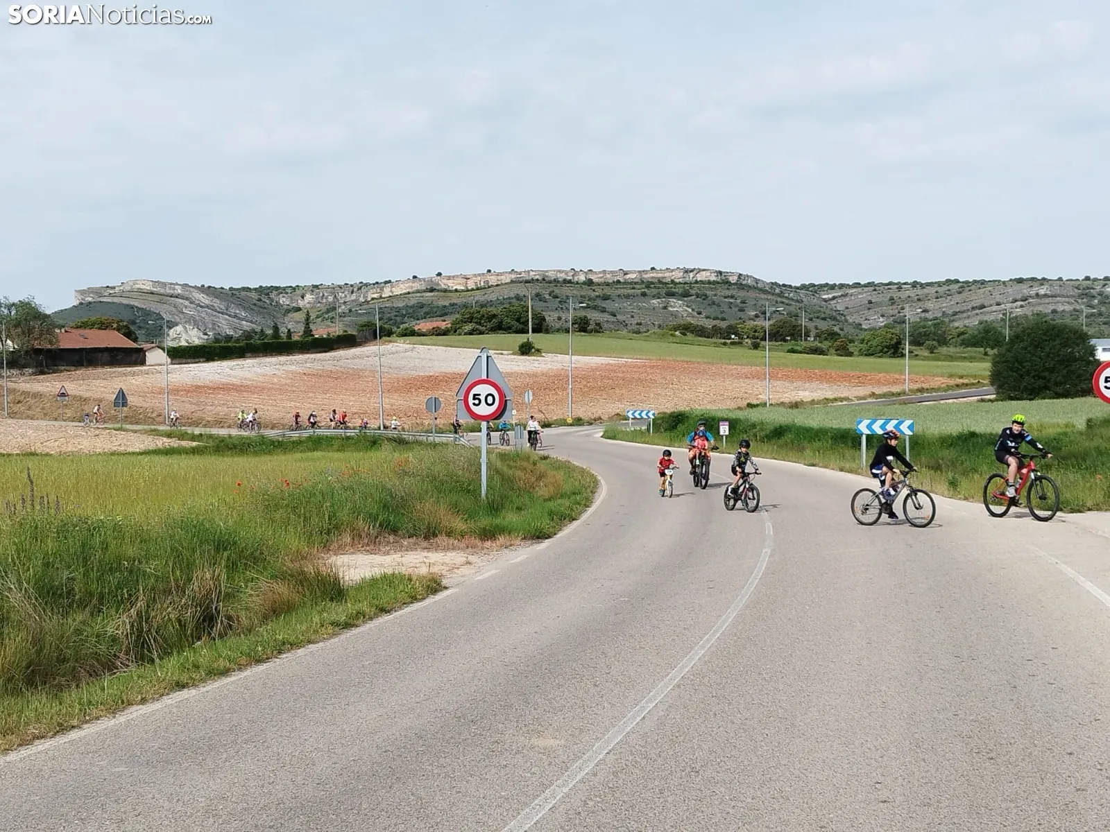 Una imagen de la jornada ciclista. /SN
