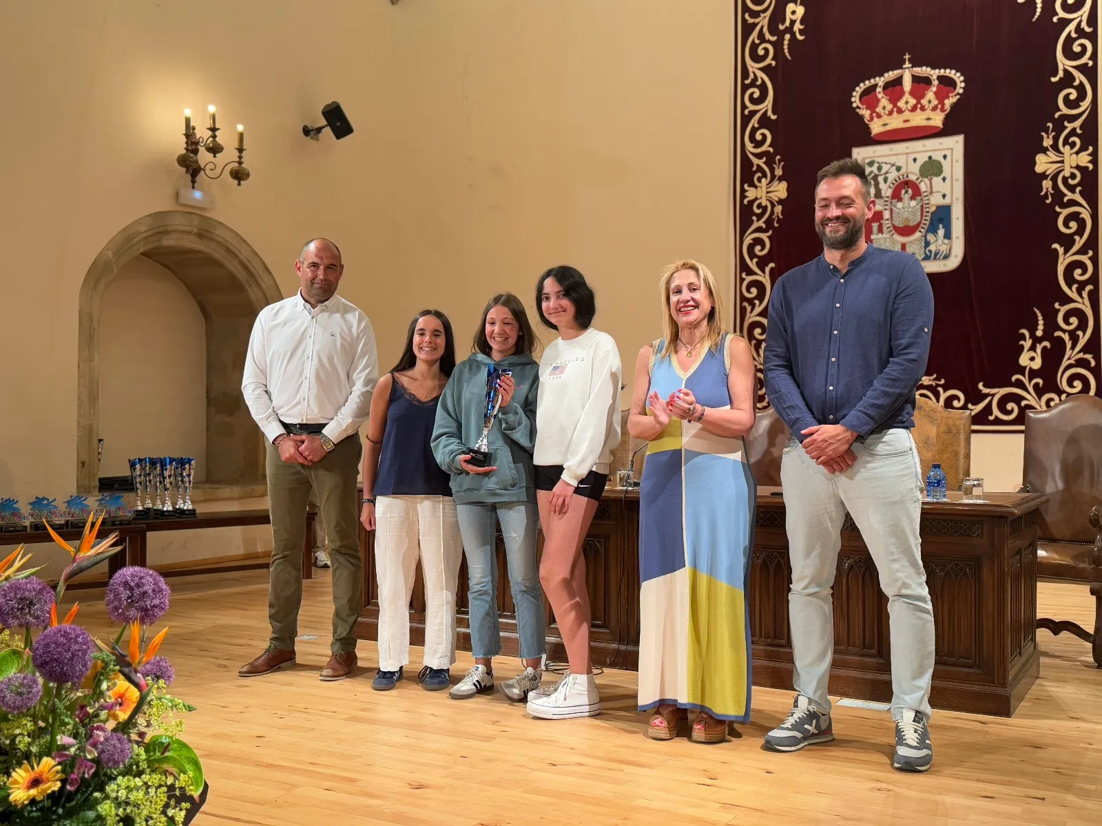 Foto 2 - GALER&Iacute;A | La Diputaci&oacute;n premia a los mejores del deporte escolar soriano
