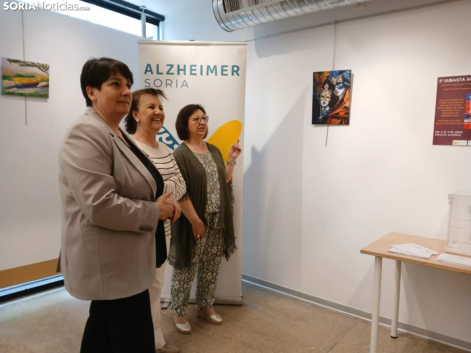 Foto 2 - Vuelve la Subasta Solidaria de las Aulas: arte con valor social, &iexcl;haz tu puja!