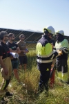 Foto 2 - Así se preparan los bomberos de la Diputación para actuar en la creciente red de parques solares