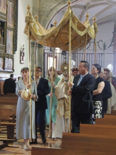 Foto 3 - Así ha celebrado Ágreda las Fiestas de Nuestra Señora de los Milagros y el Corpus Christi: un espectáculo de flores y tradición