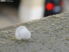 Foto 5 - El granizo vuelve con fuerza a la capital