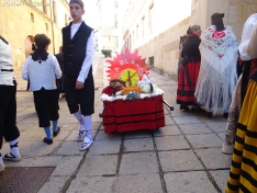 Una de las calderas este domingo sanjuanero. /PC