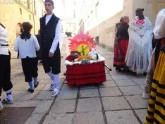 Una de las calderas este domingo sanjuanero. /PC