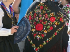 Una imagen previa al desfile del Domingo de Calderas hoy. /PC