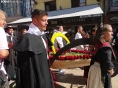 Una de las calderas este domingo sanjuanero. /PC