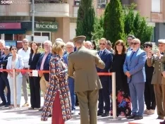 Foto 24 - Fotos: Soria rinde homenaje a los soldados ca&iacute;dos en el acto institucional de la Subdelegaci&oacute;n de Defensa