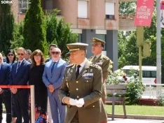 Foto 23 - Fotos: Soria rinde homenaje a los soldados ca&iacute;dos en el acto institucional de la Subdelegaci&oacute;n de Defensa