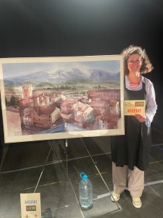 Foto 5 - Eloísa Lombarte de la Orden y Abel Florido se alzan con los primeros premios del II Concurso de Arte en el Moncayo