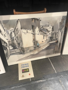 Foto 3 - Eloísa Lombarte de la Orden y Abel Florido se alzan con los primeros premios del II Concurso de Arte en el Moncayo