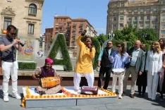 Foto 11 - V&Iacute;DEO | El Festival de Jaipur florece en la naturaleza del Campo Grande para "tender puentes" entre la India y Valladolid