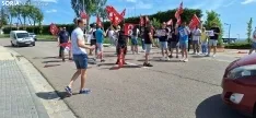 Una imagen de la concentración hoy. /PC