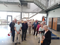 Una imagen de la visita. /Dip.