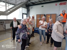 Una imagen de la visita. /Dip.