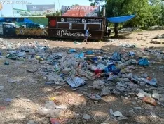 Foto 10 - FOTOS| El botell&oacute;n llena de basura Valonsadero