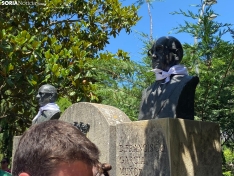 Foto 5 - FOTOS | Como manda la tradición, Soria homenajea a los autores de las sanjuaneras: Don Paco y Don Jesús