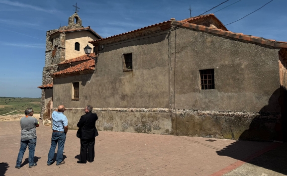 La Diócesis y Alcubilla de las Peñas acuerdan reparaciones en el templo parroquial