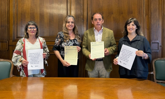 Más apoyos provinciales a los jubilados: la Diputación renueva el convenio y aumenta cuantías para sus actividades