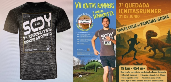 La 7ª Quedada Icnitasrunner, el día 21 en Santa Cruz de Yanguas