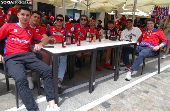 FOTOS | Soria se tiñe bermeja