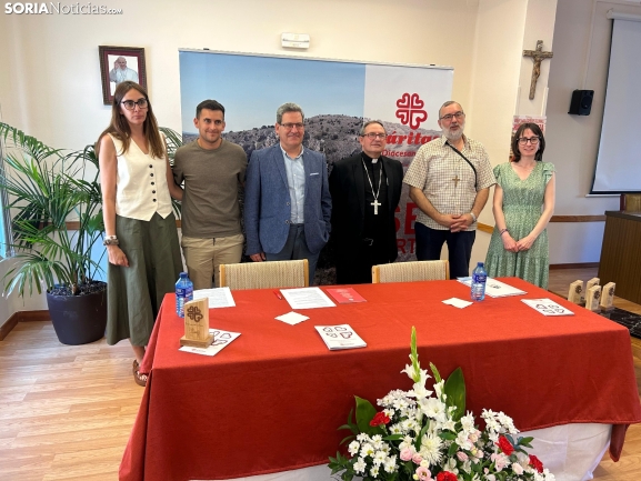 Cáritas Soria ha ayudado a 1.600 personas durante el último año: vivienda, trabajo y otros recursos