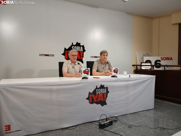 Soria ¡Ya! convoca una manifestación por el ferrocarril el viernes 11 de julio en Soria