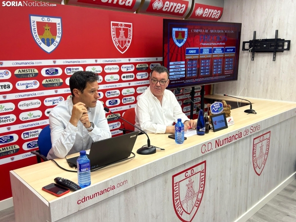 El Numancia presenta su campaña de abonados: Subida de precio, una nueva categoría y plazos