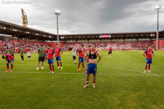 Vídeo: Soria y Los Pajaritos lloran la derrota del Numancia en la final por el ascenso a Primera RFEF