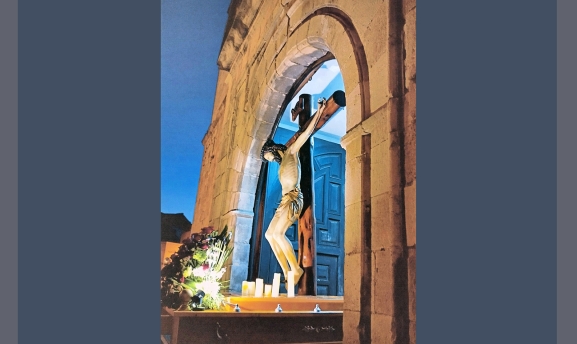 La imagen Silencio se lleva el concurso fotográfico de la Semana Santa de Almazán