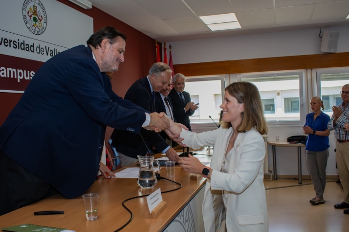 Sandra Jiménez, nueva decana de la Facultad de Ciencias de la Salud de Soria: todos los nombramientos de la jornada