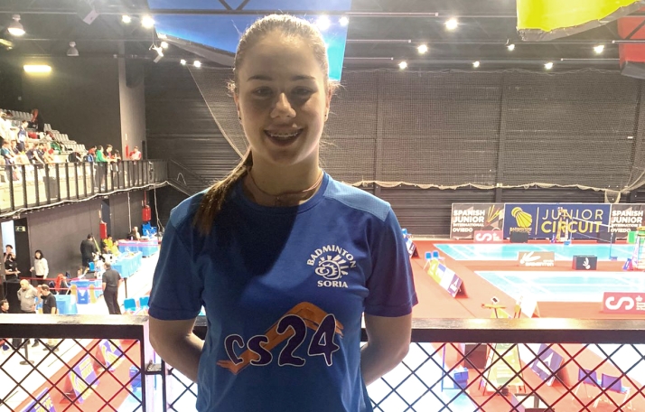 Soria, en el Spanish International U19 de bádminton: Daniela Corchón, a sumar experiencias