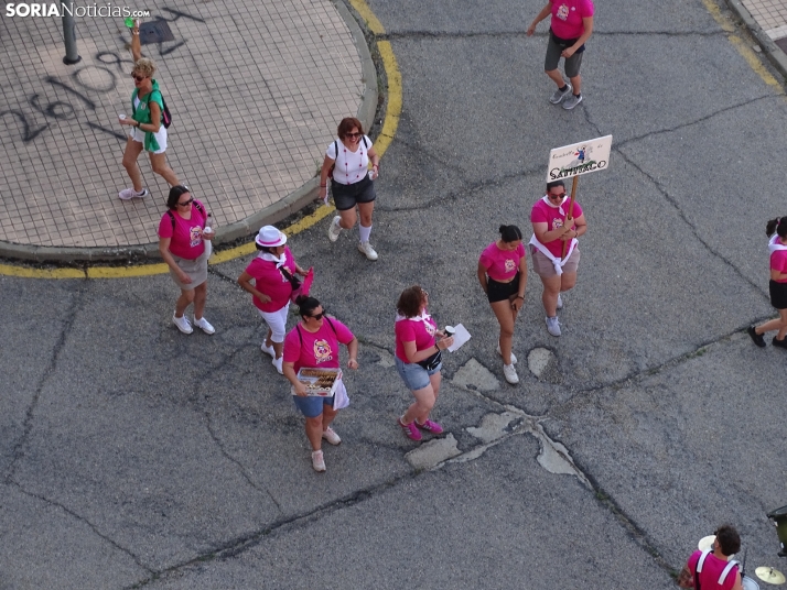 Las chicas de Santiago, en su ronda. /PC
