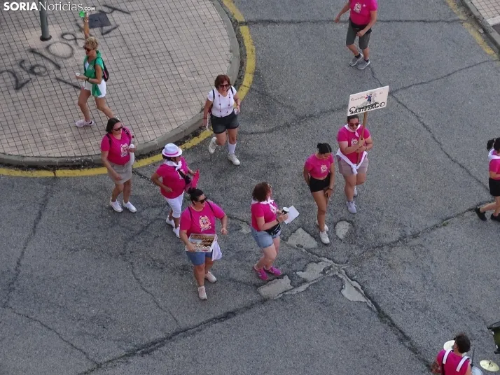 Las chicas de Santiago, en su ronda. /PC