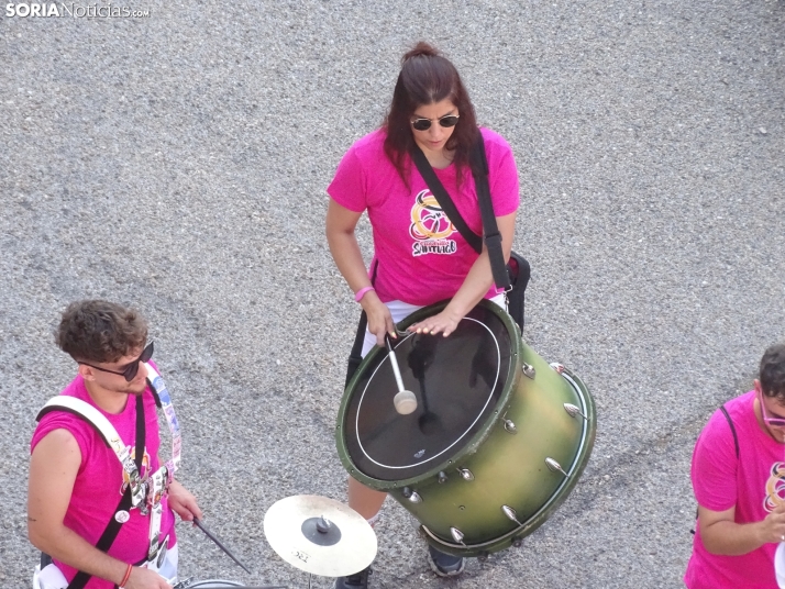 Las chicas de Santiago, en su ronda. /PC