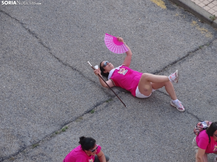 Las chicas de Santiago, en su ronda. /PC