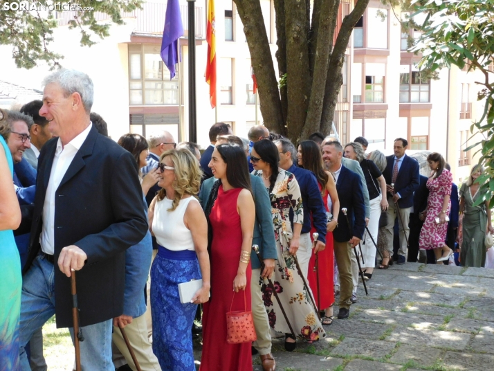 Galer&iacute;a | Los jurados y juradas reciben un sentido homenaje antes del comienzo de las fiestas de San Ju