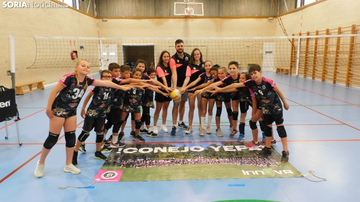 El Sporting Santo Domingo abre sus puertas, en busca de nuevas promesas del voleibol soriano