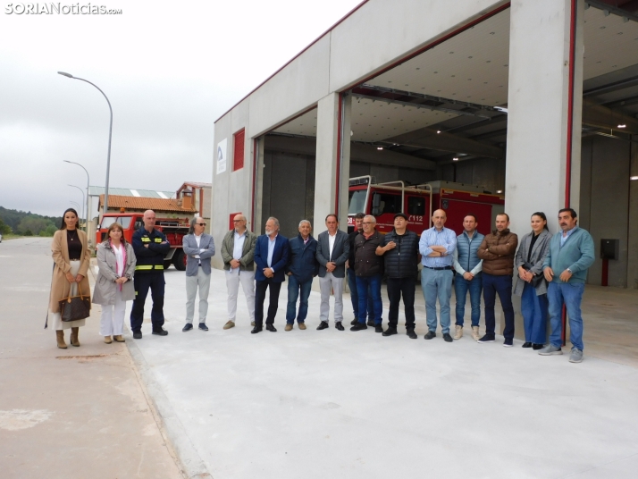 Inauguración parque de bomberos de San Leonardo de Yagúe