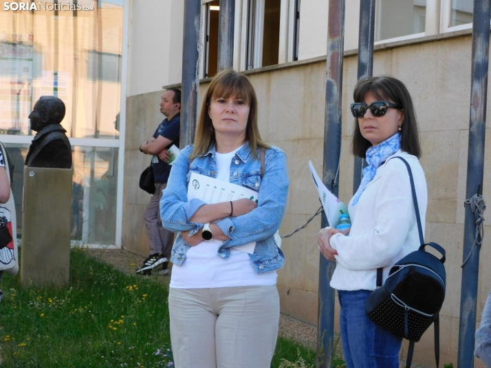 Cientos de aspirantes se examinan en Soria para optar a una plaza de Auxiliar Administrativo de la Junta de Ca