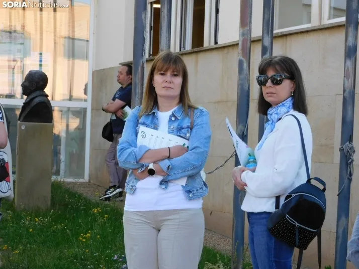 Cientos de aspirantes se examinan en Soria para optar a una plaza de Auxiliar Administrativo de la Junta de Ca