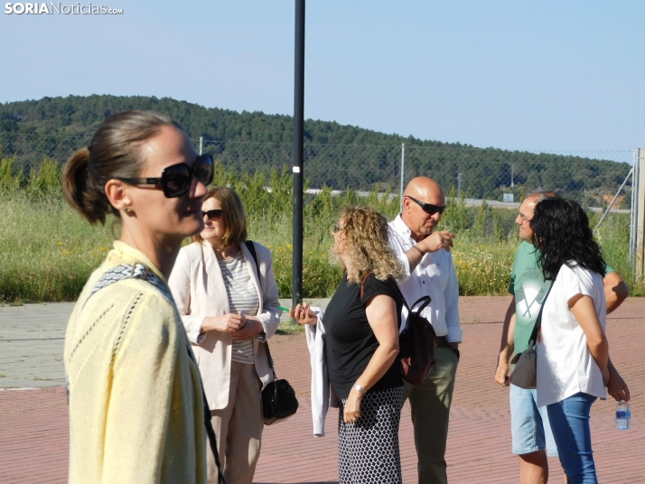 Cientos de aspirantes se examinan en Soria para optar a una plaza de Auxiliar Administrativo de la Junta de Ca
