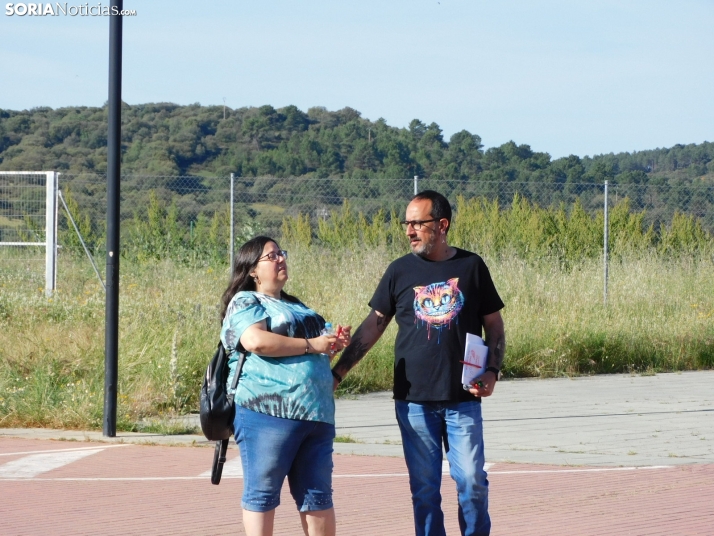 Cientos de aspirantes se examinan en Soria para optar a una plaza de Auxiliar Administrativo de la Junta de Ca